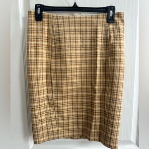Liverpool Los Angeles Knit Pencil Skirt – Plaid – Women’s Size 2 Petite.
